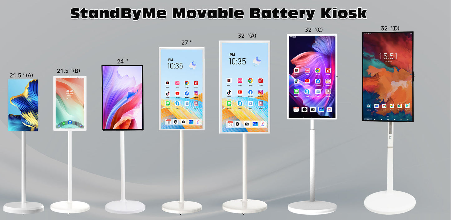 PCAP Touch Stand Display – Multiple Sizes