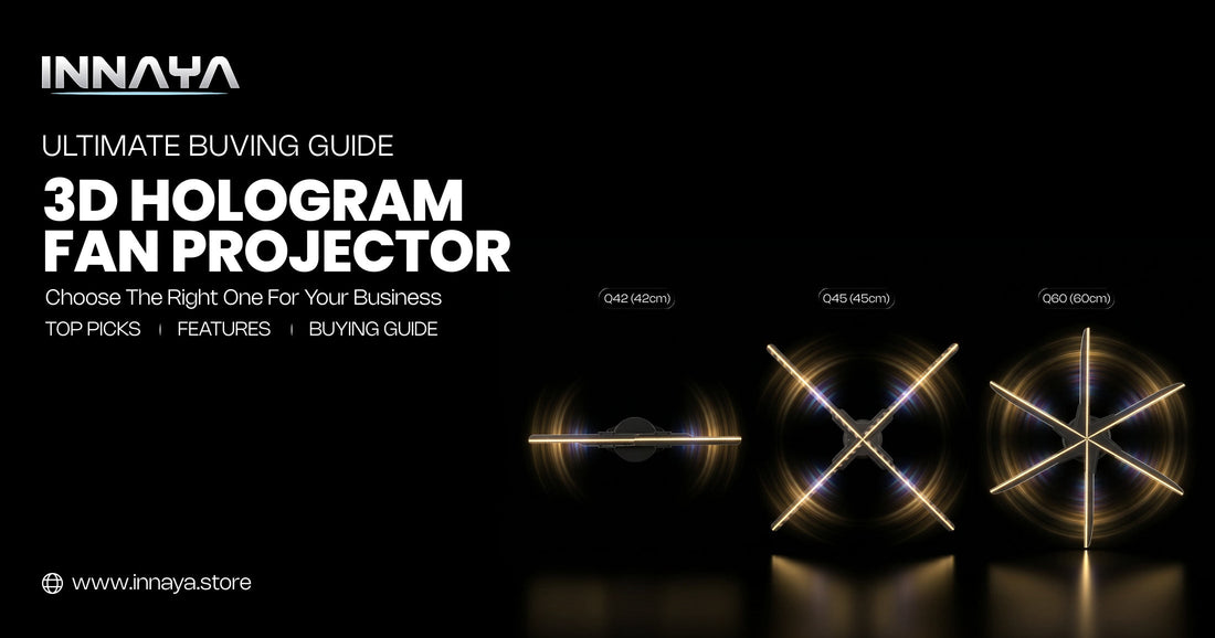 3D Hologram Fan Projector