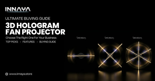 3D Hologram Fan Projector
