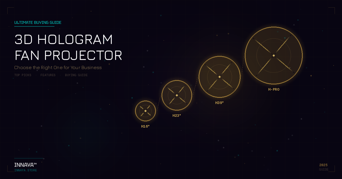 3D Hologram Fan Projector: Ultimate Guide to Choosing the Right One