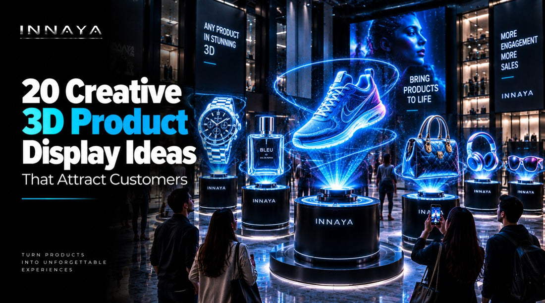3d product display ideas