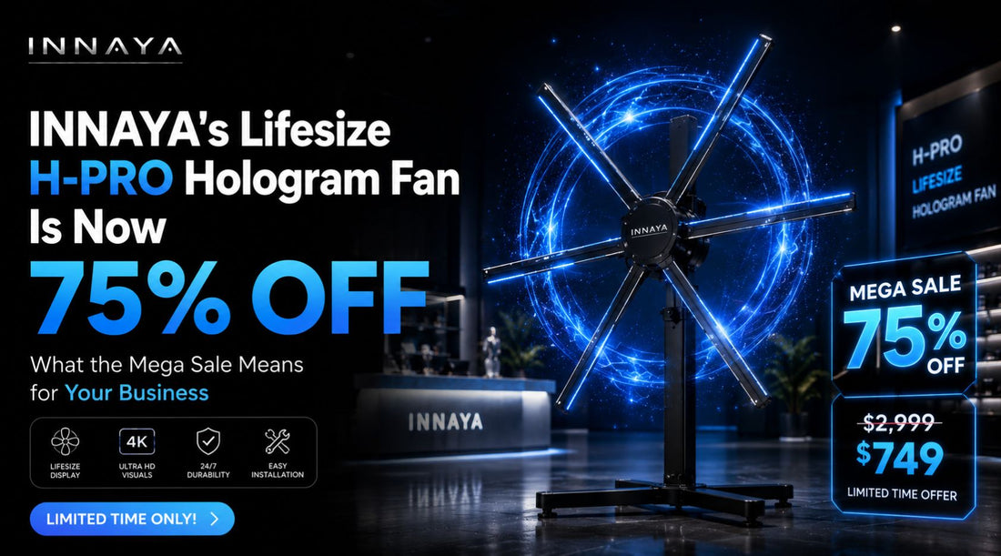 H-PRO hologram fan sale