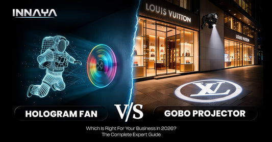 Hologram Fan vs Gobo Projector