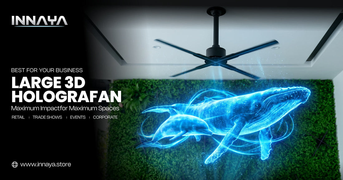 Large 3D Hologram Fan