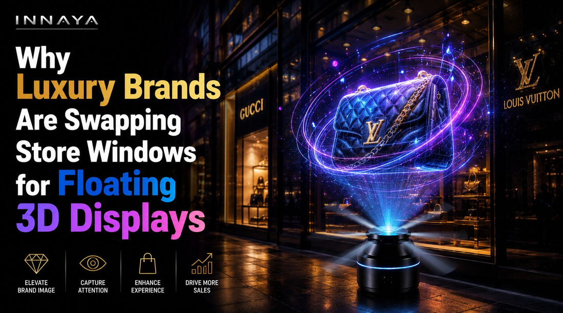 Luxury Brand Hologram Display