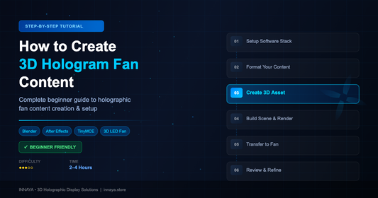 How to Create 3D Hologram Fan Content: Step-by-Step Guide for Beginners