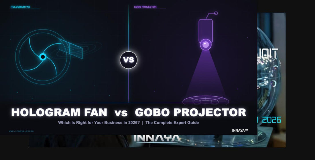 Hologram Fan vs Gobo Projector: Which Is Right for Your Business in 2026?