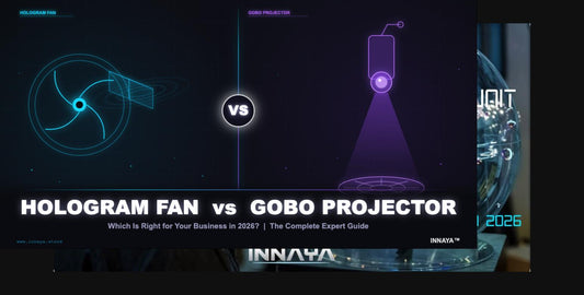Hologram Fan vs Gobo Projector: Which Is Right for Your Business in 2026?