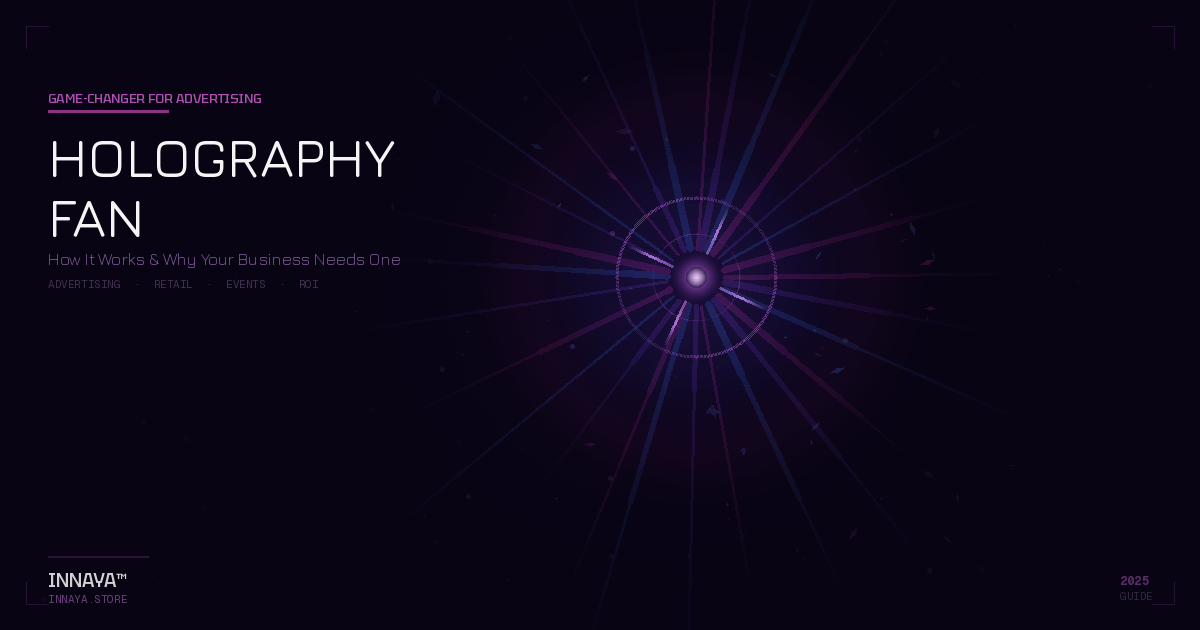 Holography Fan: How 3D Holographic Display Technology Works