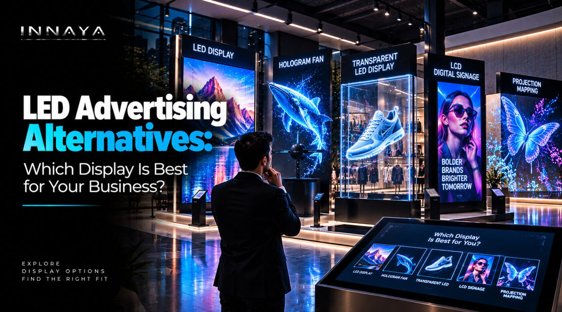 LED Advertising Alternatives: Which Display Is Best for Your Business?