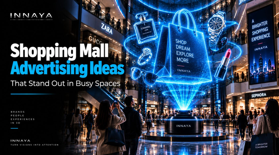 shopping mall advertising ideas