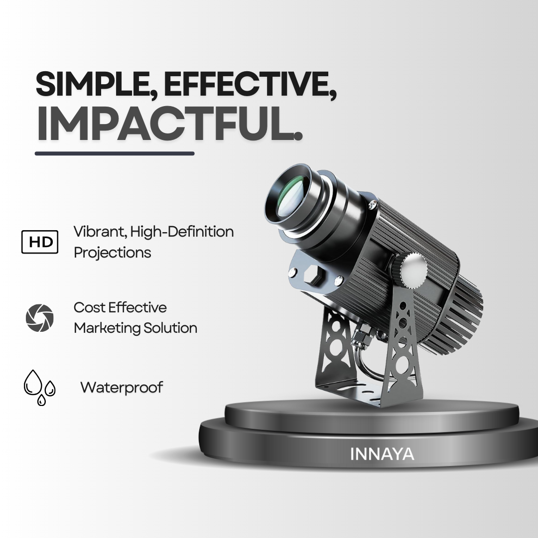 INNAYA™ G10 Advertising Logo Engagement Maximiser Projector (Long Distance)