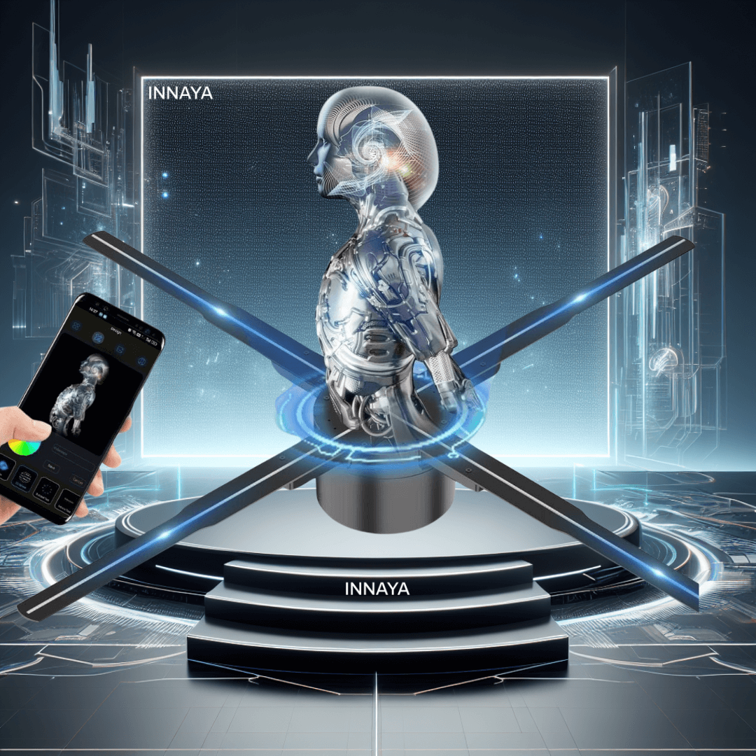 INNAYA™ H23” 3D Advertising Hologram Fan (2024)