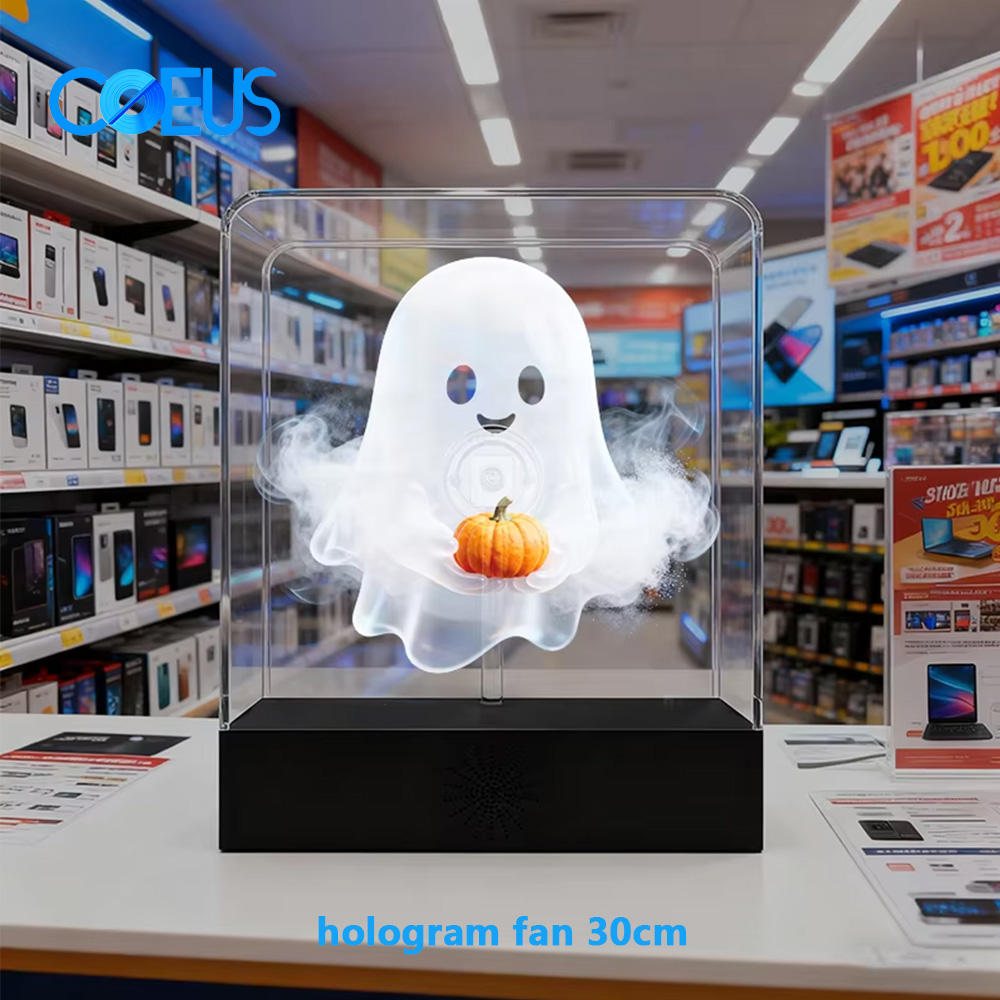 3D Hologram Projector Fan Display – 4K LED Holographic Advertising Screen for Business, Education & Medical Use