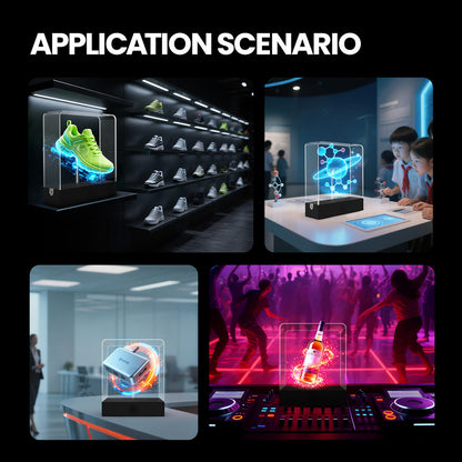 3D Hologram Projector Fan Display – 4K LED Holographic Advertising Screen for Business, Education & Medical Use