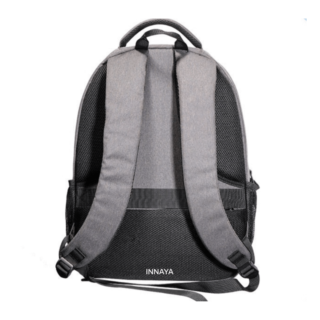 INNAYA™ H-Backpack with ergonomic design, durable straps, and sleek black finish for ultimate comfort and style.