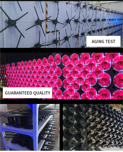 High Resolving 65cm Splicing Indoor Large Advertising Hologram Projector Led Display 3d Hologram Projector