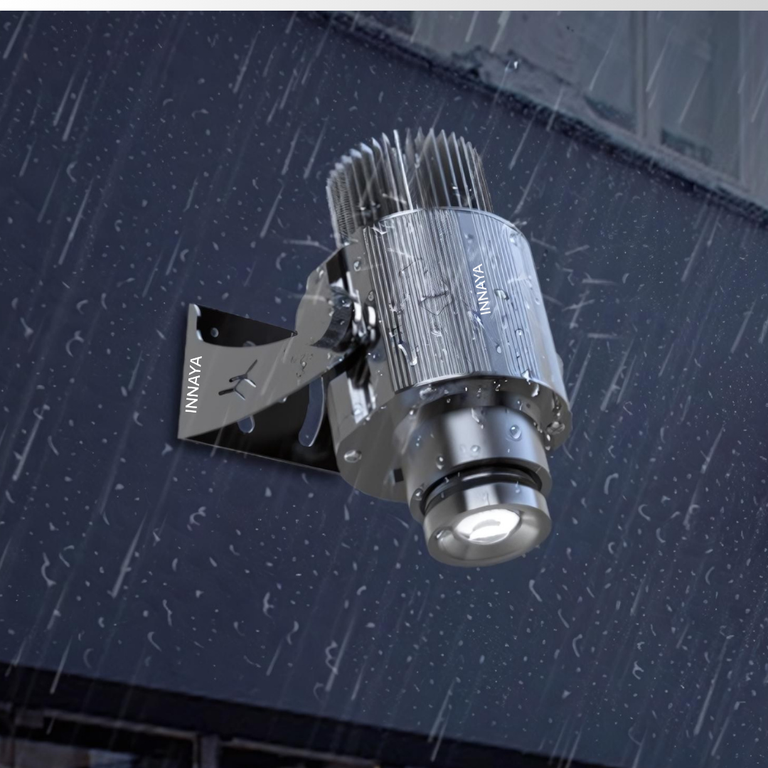 INNAYA G10 Waterproof Outdoor Logo Projector