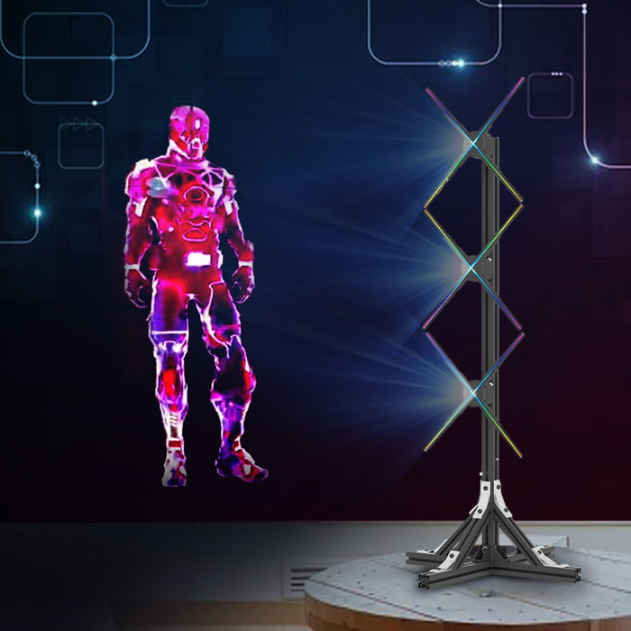 INNAYA™ H-PRO Lifesize 3D Advertising Hologram Fan