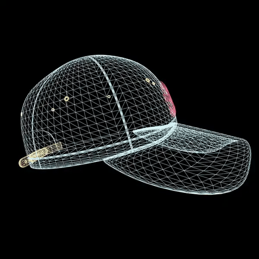 3D Digital Graphics Cap Holographic Display