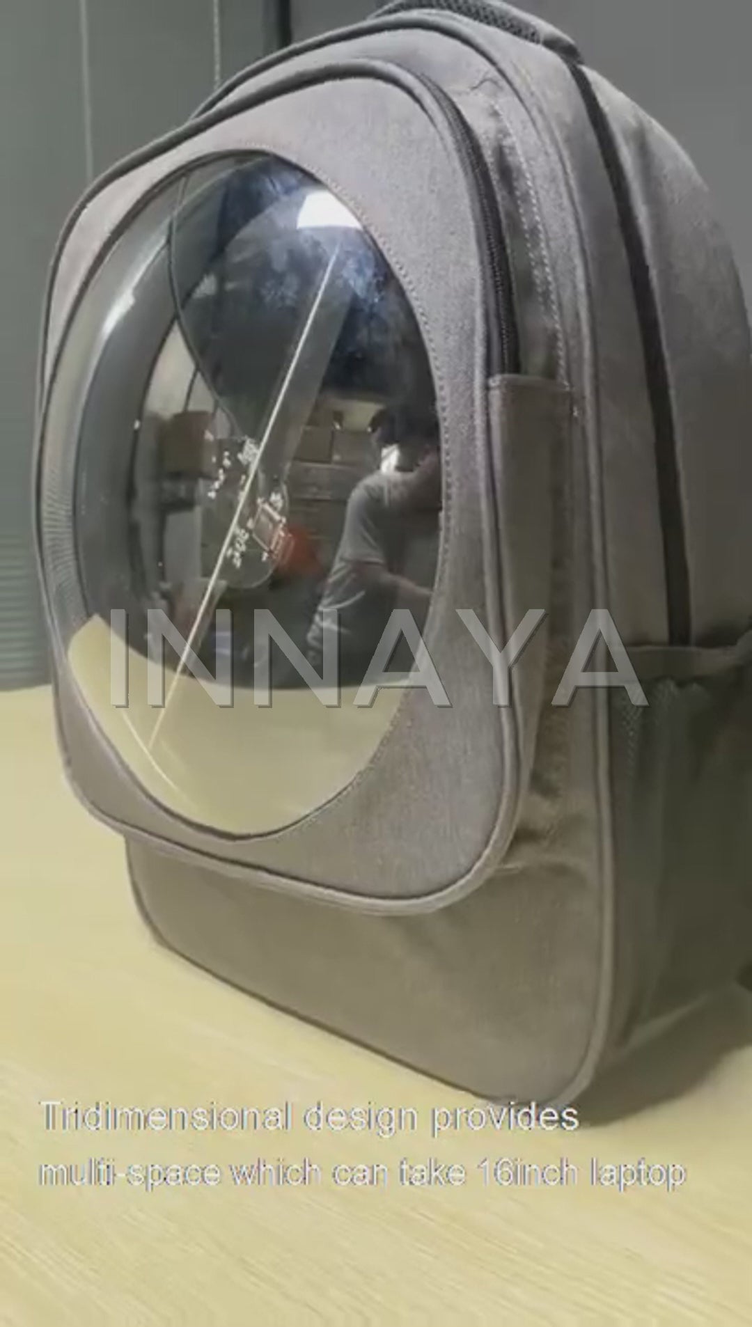 INNAYA™ H-Backpack 3D Advertising Hologram Fan (2024)